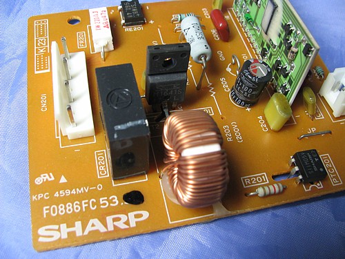 SHARP F0886FC 53 中古基板 SHARP F0886FC 53 中古基板